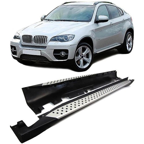 Alu trittbretter flankenschutz - alu,